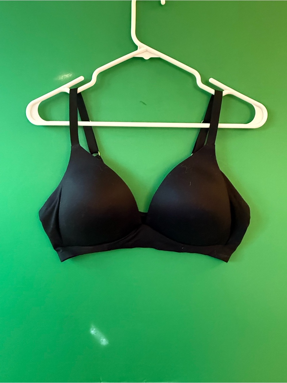 aerie Black Smooth T-Shirt Bra